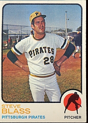 1973 Topps Baseball Cards      095      Steve Blass